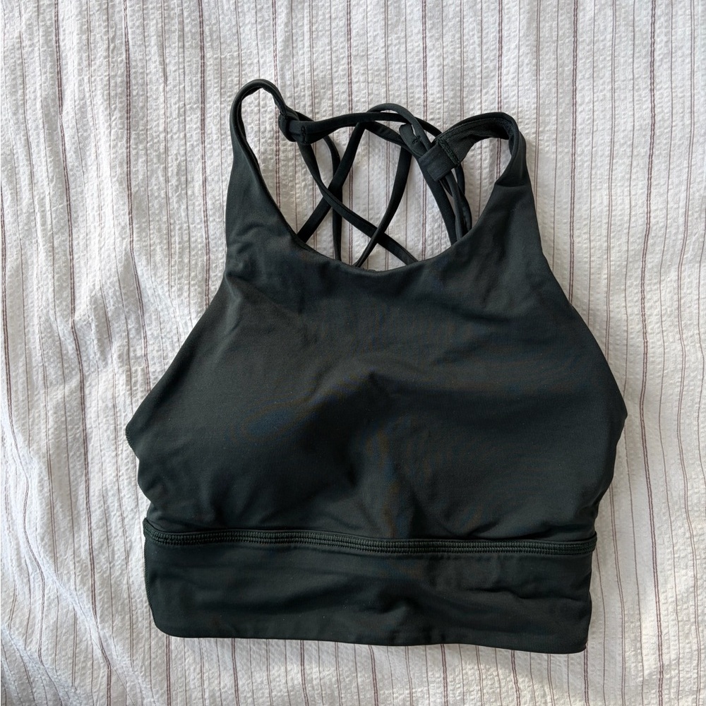 Lululemon Free To Be High Neck Longline Sports Bra